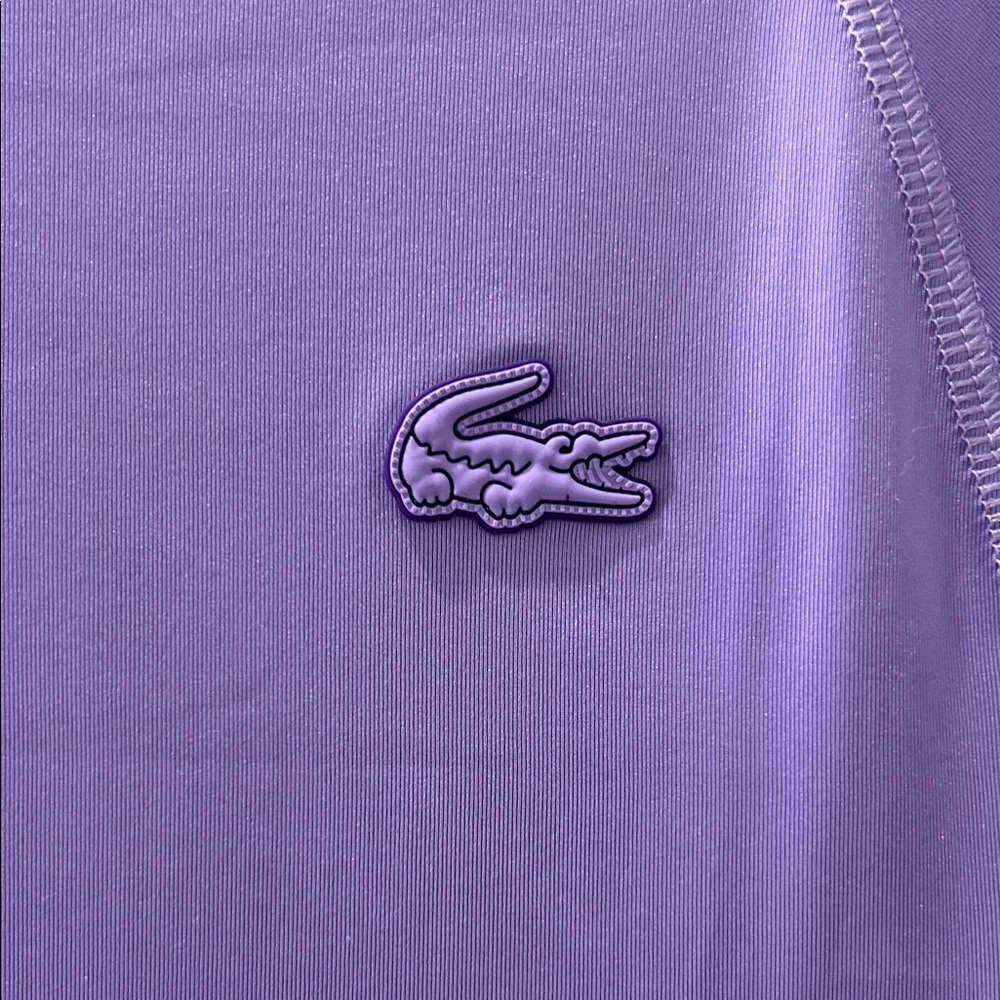 Lacoste Purple Short Sleeve Tee